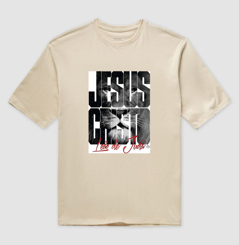 Camiseta Oversized "Leão da Tribo"