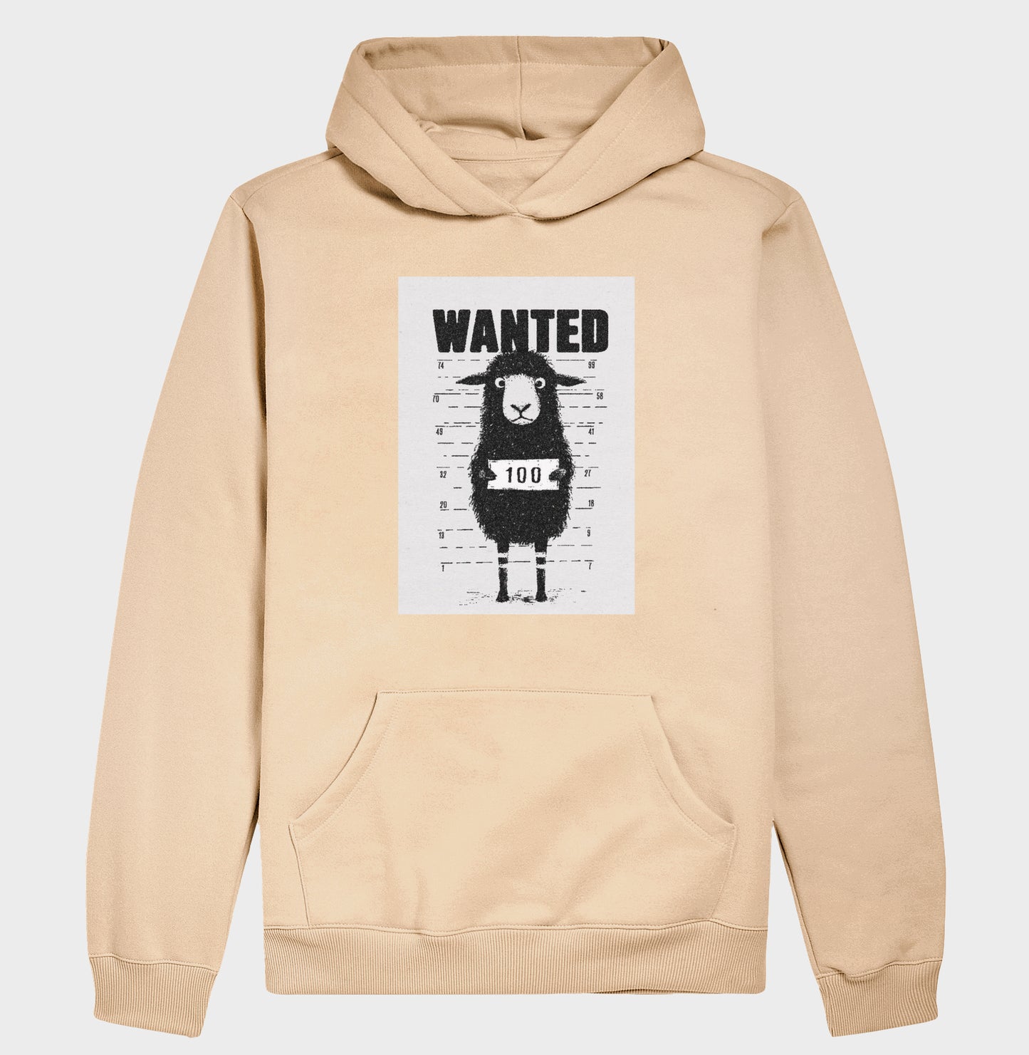 Hoodie Moletom "Black Sheep"