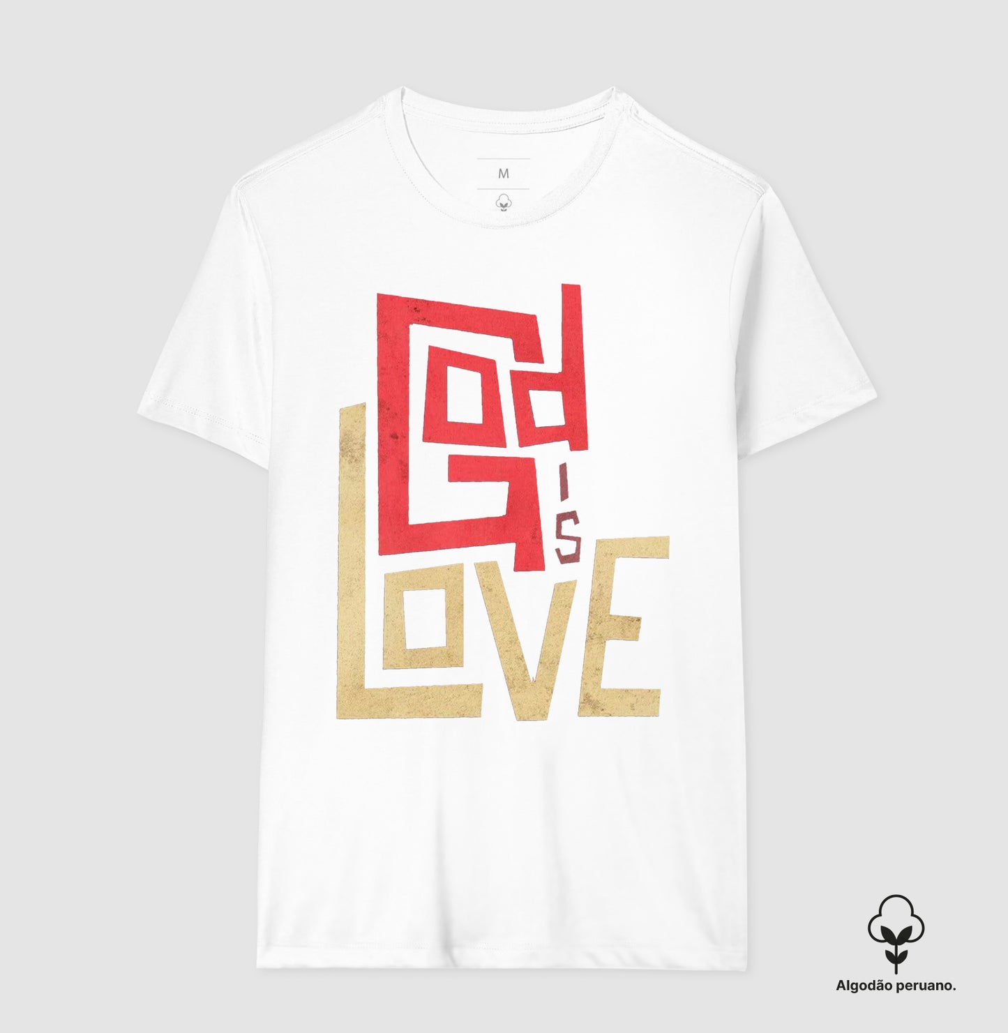 Camiseta Algodão Premium "God is Love 2"