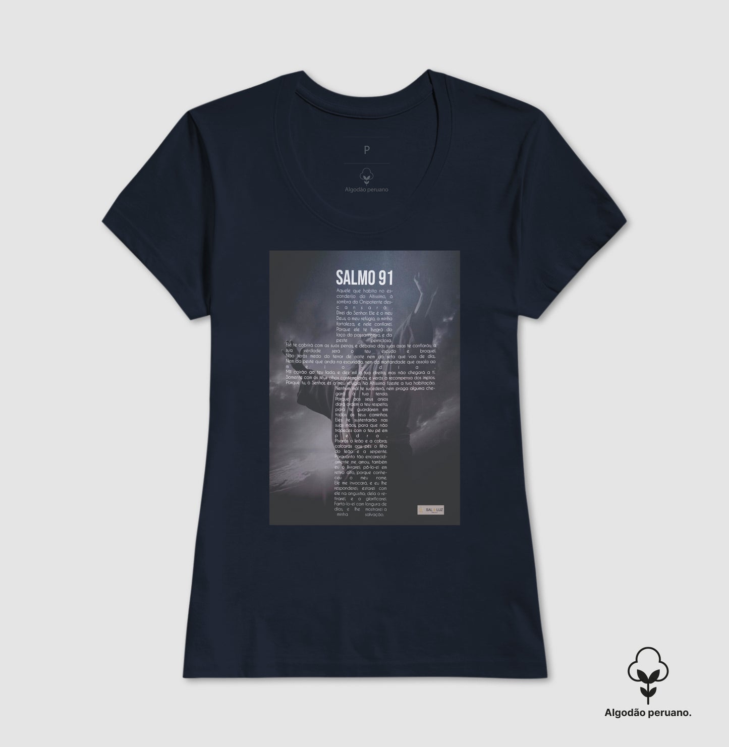 Camiseta Algodão Premium "Salmos Nine One"