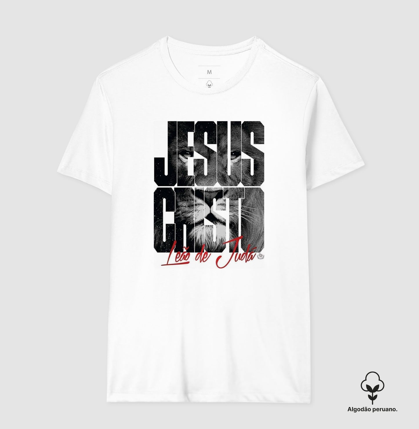 Camiseta Algodão "Leão da Tribo"