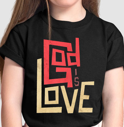 Camiseta Infantil "God is Love 2"