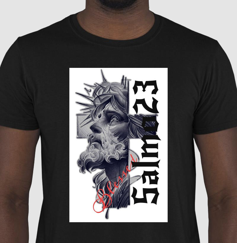 T-Shirt basic Salmo 23