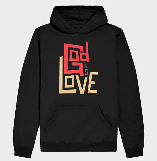 Hoodie Moletom "God is Love 2"
