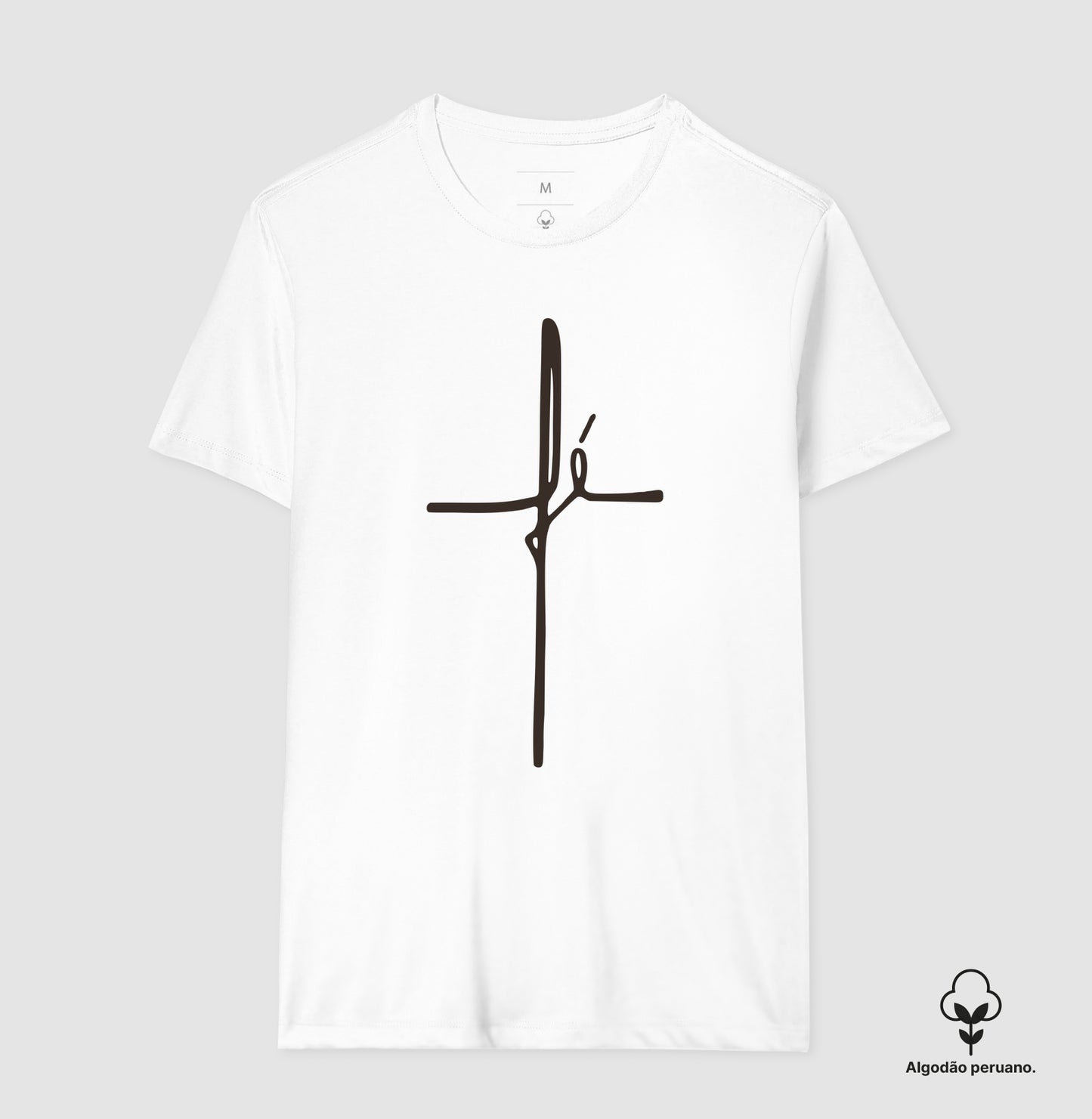 Camiseta Algodão Premium "Fé Basic 1 "