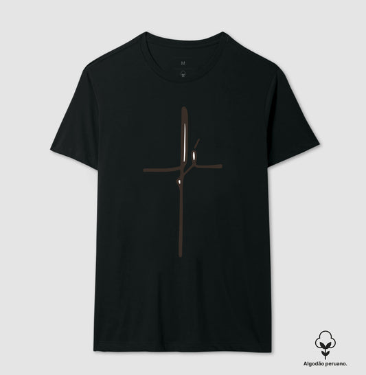 Camiseta Algodão Premium "Fé Basic 1 "