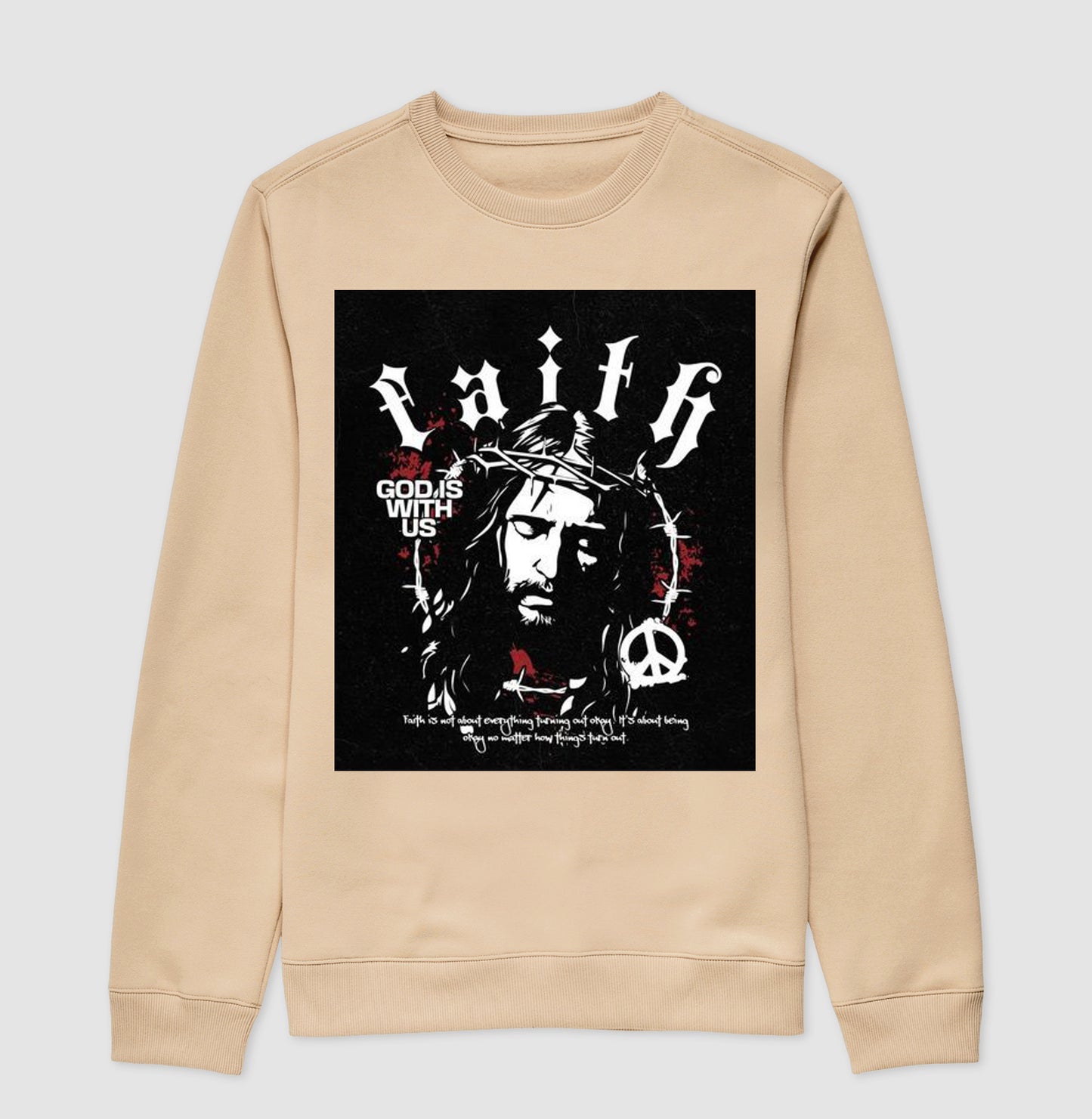 Suéter Moletom "Faith"