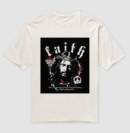 Camiseta Oversized "Faith"