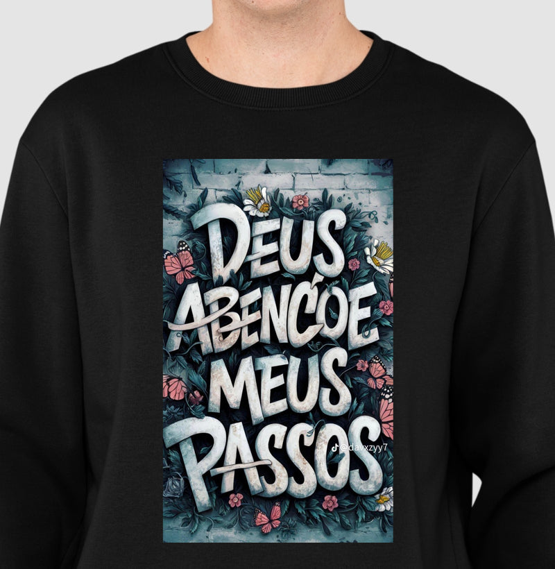 Suéter Moletom "Abençoados"