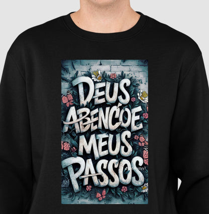 Suéter Moletom "Abençoados"