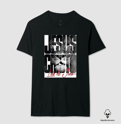 Camiseta Algodão "Leão da Tribo"