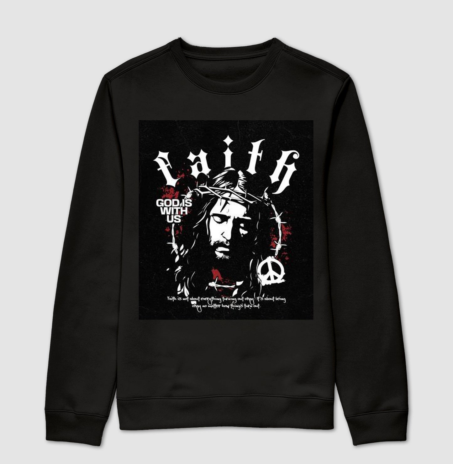 Suéter Moletom "Faith"