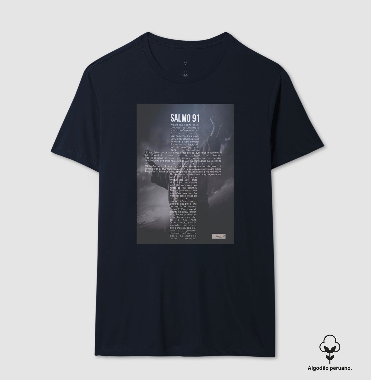 Camiseta Algodão Premium "Salmos Nine One"
