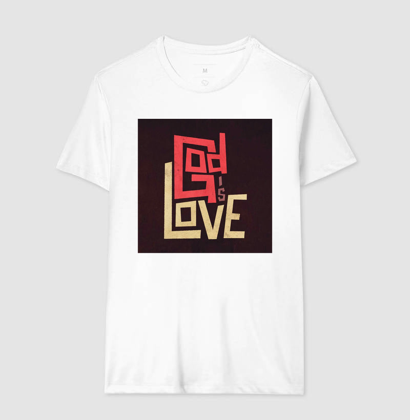 Camiseta Fem "God is Love"