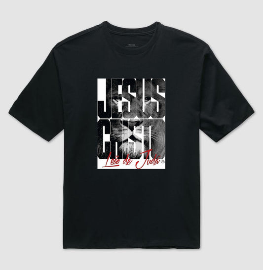Camiseta Oversized "Leão da Tribo"