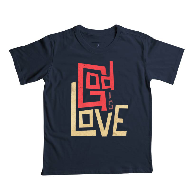 Camiseta Infantil "God is Love 2"