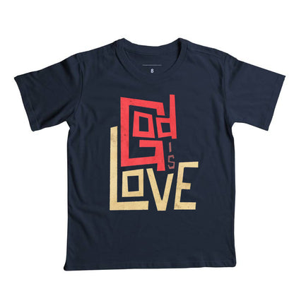 Camiseta Infantil "God is Love 2"