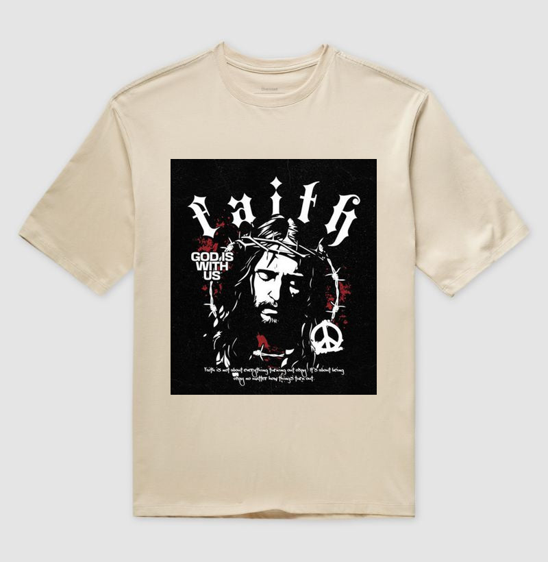 Camiseta Oversized "Faith"
