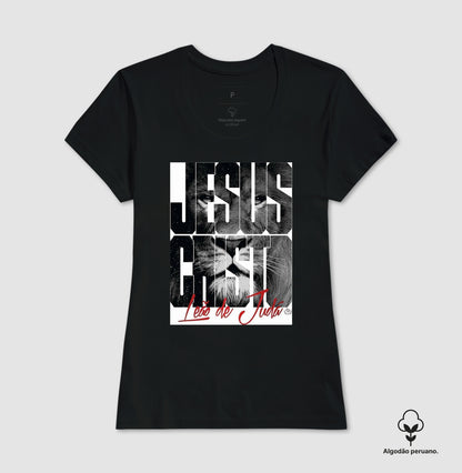 Camiseta Algodão "Leão da Tribo"