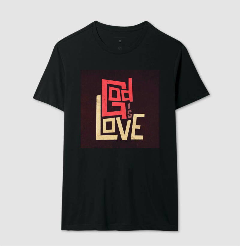 Camiseta Fem "God is Love"