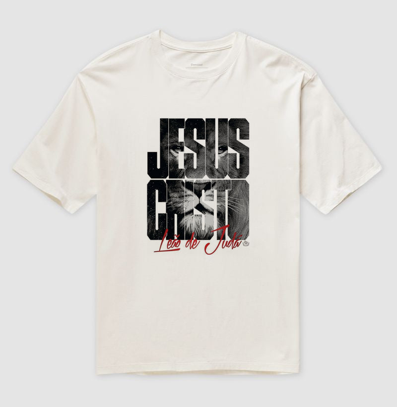 Camiseta Oversized "Leão da Tribo"