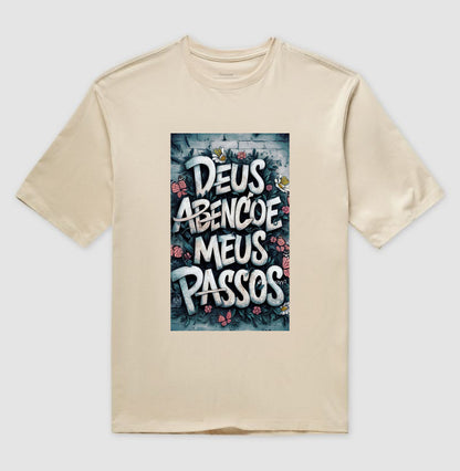 Camiseta Oversized "Abençoados"