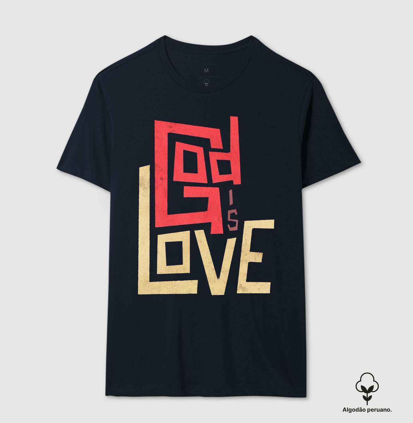 Camiseta Algodão Premium "God is Love 2"