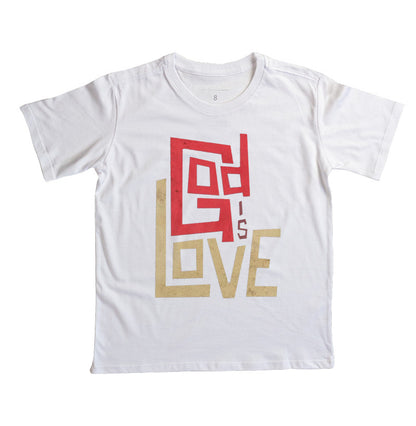 Camiseta Infantil "God is Love 2"
