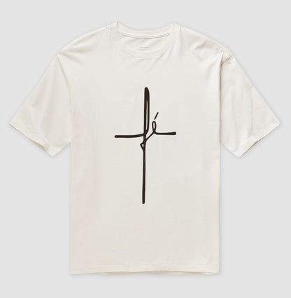Camiseta Oversized  "Fé Basic 1 "