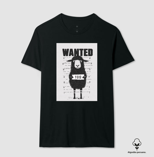 Camiseta Algodão Premium "Black Sheep"
