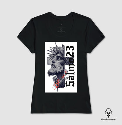 Camiseta Algodão Peruano Salmo 23