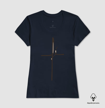 Camiseta Algodão Premium "Fé Basic 1 "
