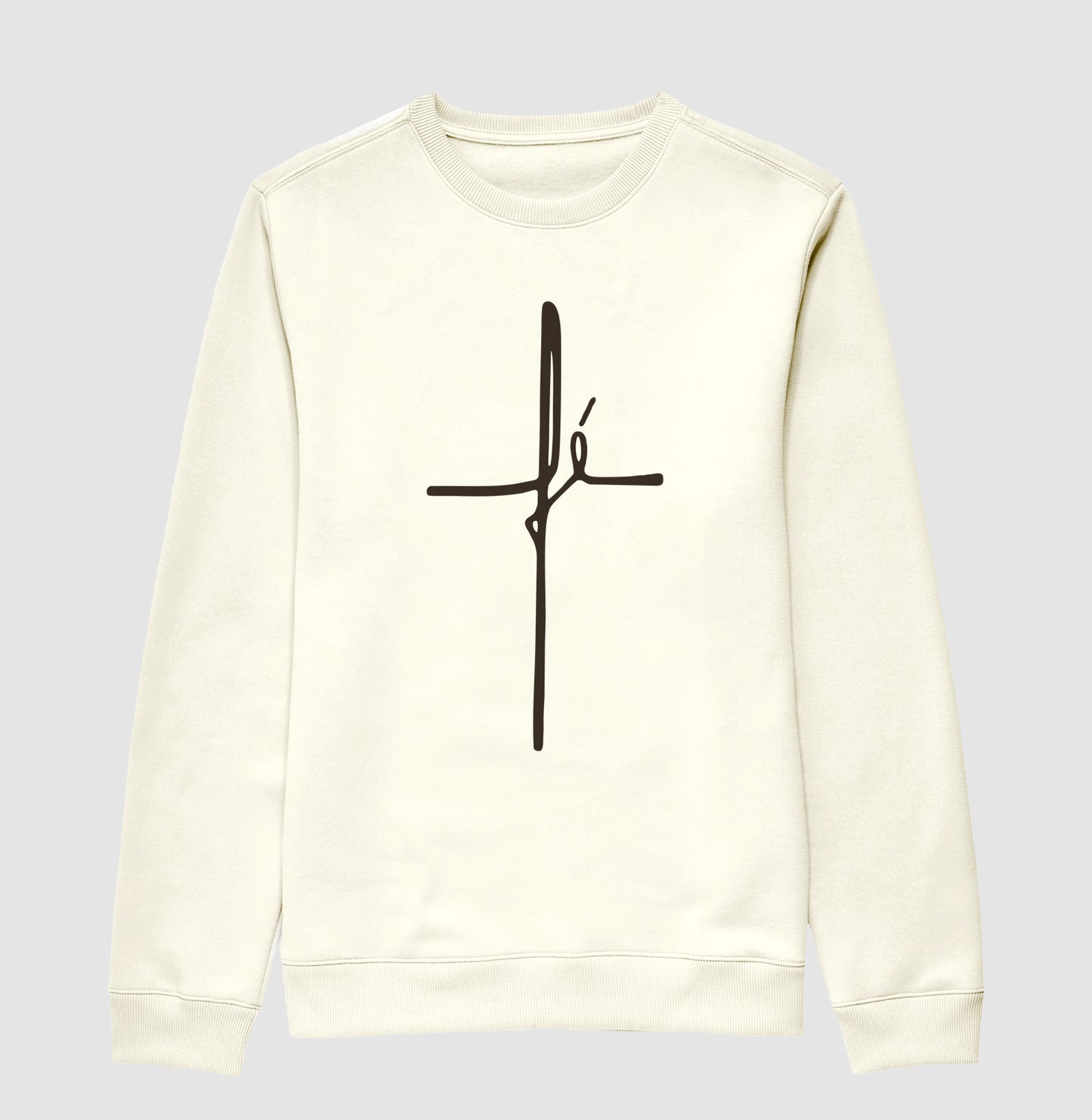 Suéter Moletom "Fé Basic 1 "