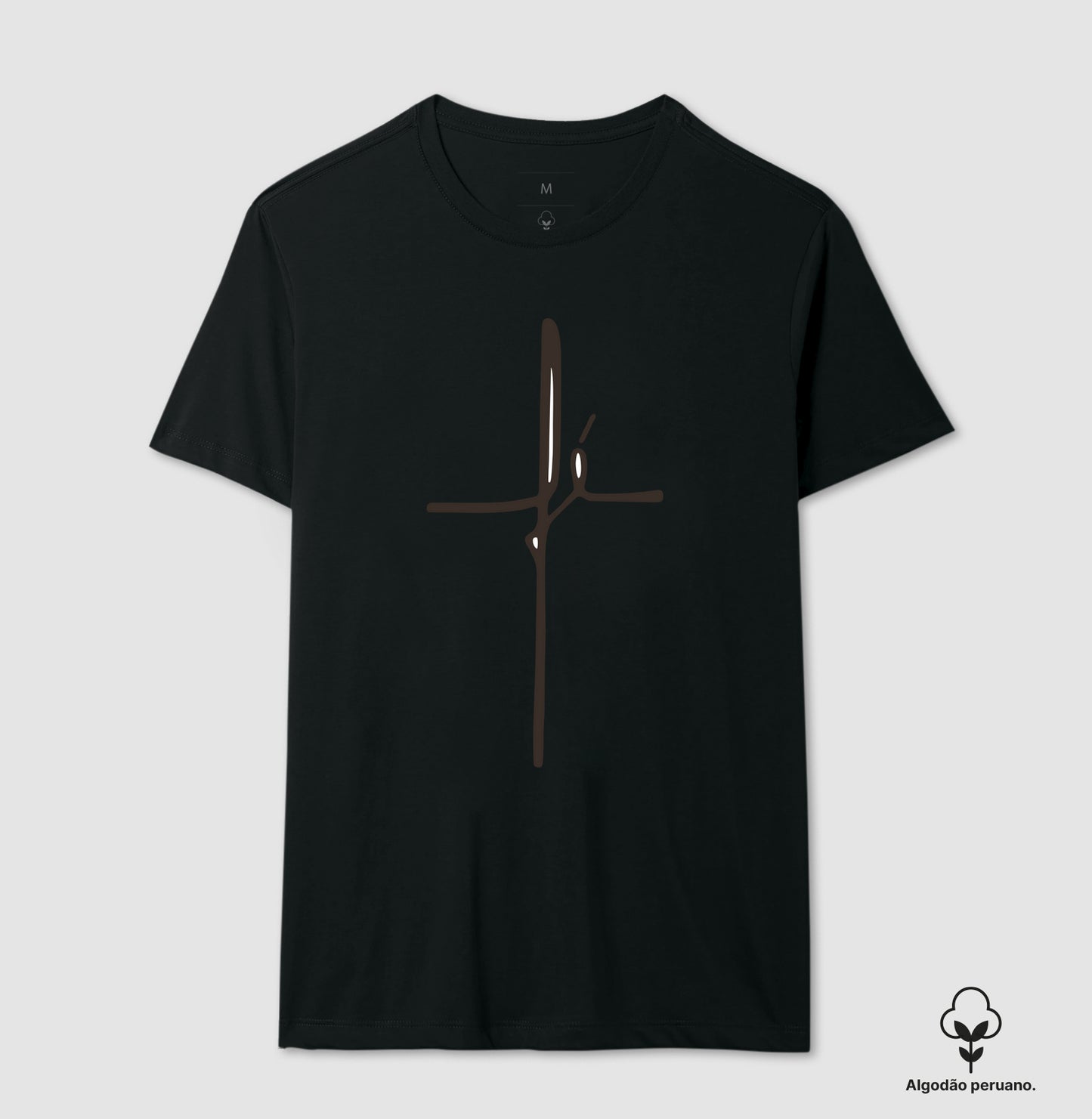 Camiseta Algodão Premium "Fé Basic 1 "