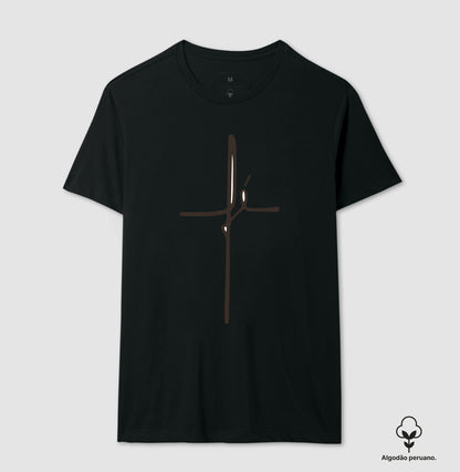 Camiseta Algodão Premium "Fé Basic 1 "