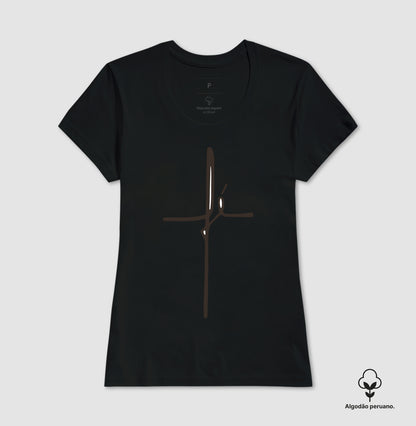Camiseta Algodão Premium "Fé Basic 1 "