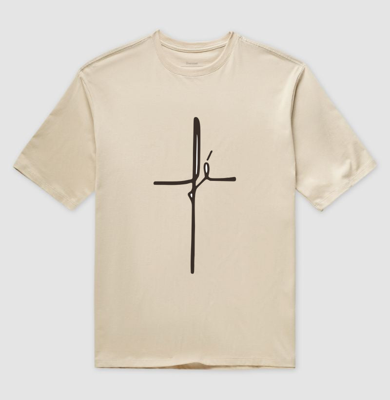 Camiseta Oversized  "Fé Basic 1 "