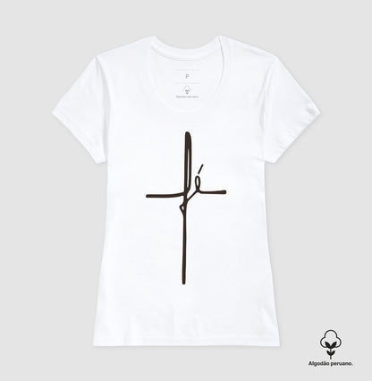 Camiseta Algodão Premium "Fé Basic 1 "
