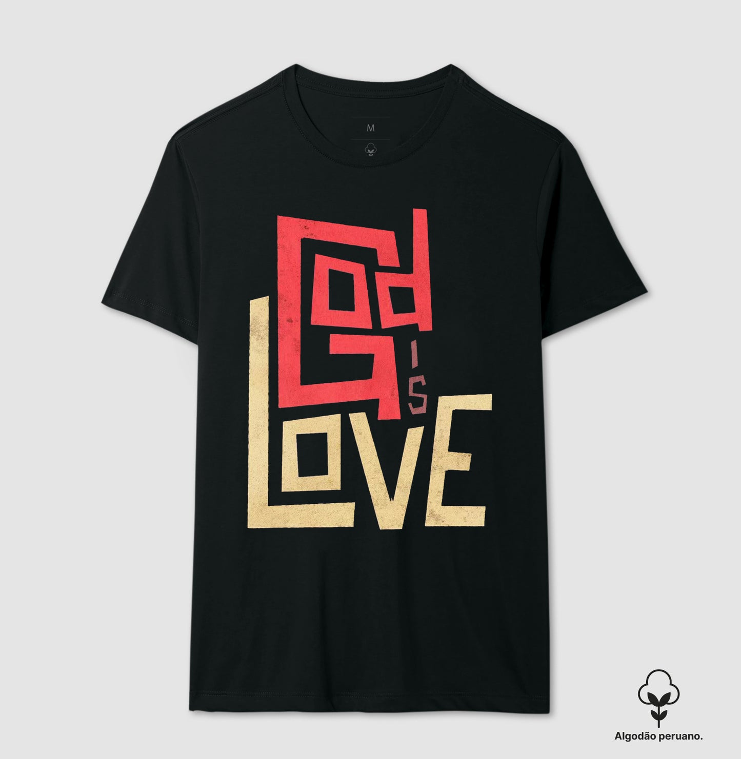 Camiseta Algodão Premium "God is Love 2"