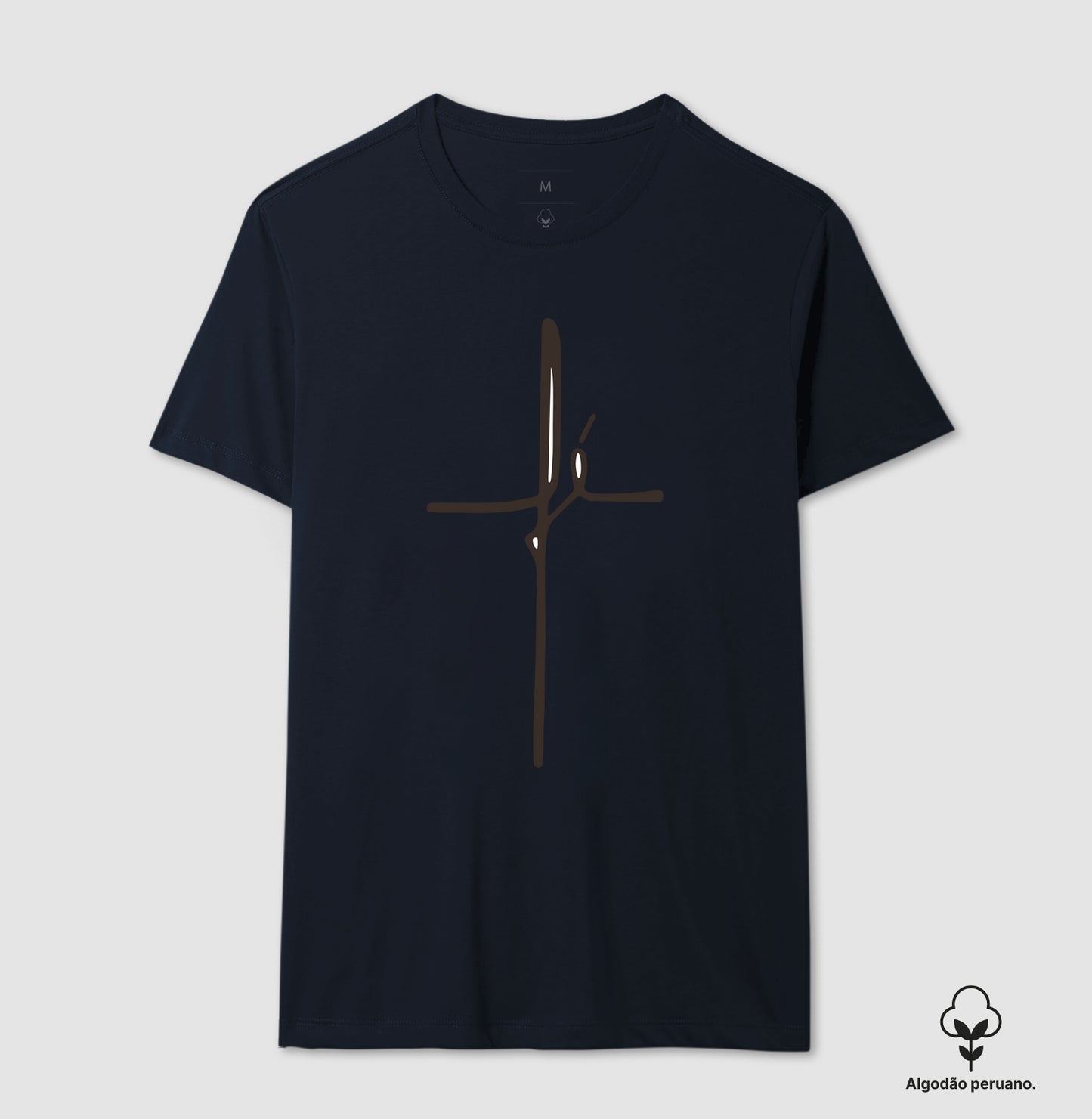 Camiseta Algodão Premium "Fé Basic 1 "