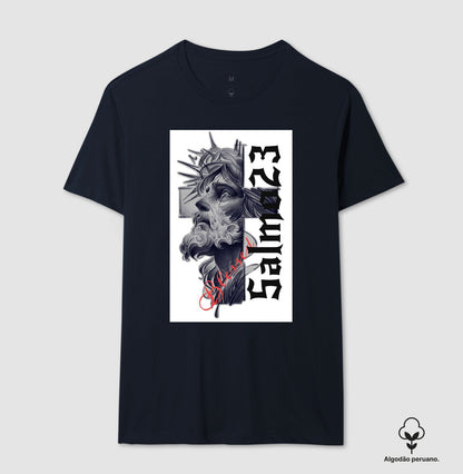 Camiseta Algodão Peruano Salmo 23