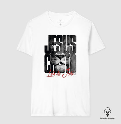Camiseta Algodão "Leão da Tribo"