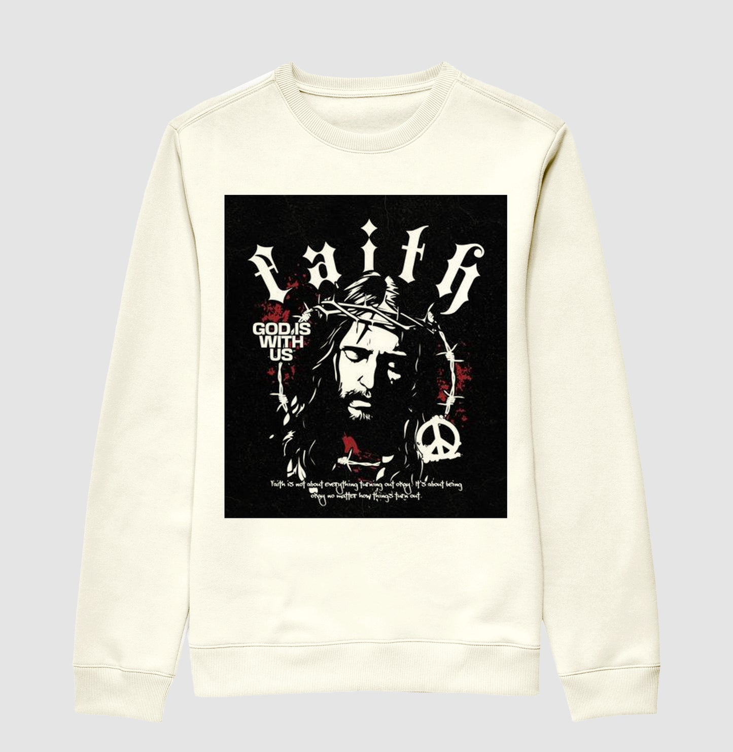 Suéter Moletom "Faith"