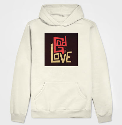 Hoodie Moletom "God is Love"