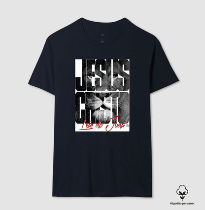 Camiseta Algodão "Leão da Tribo"