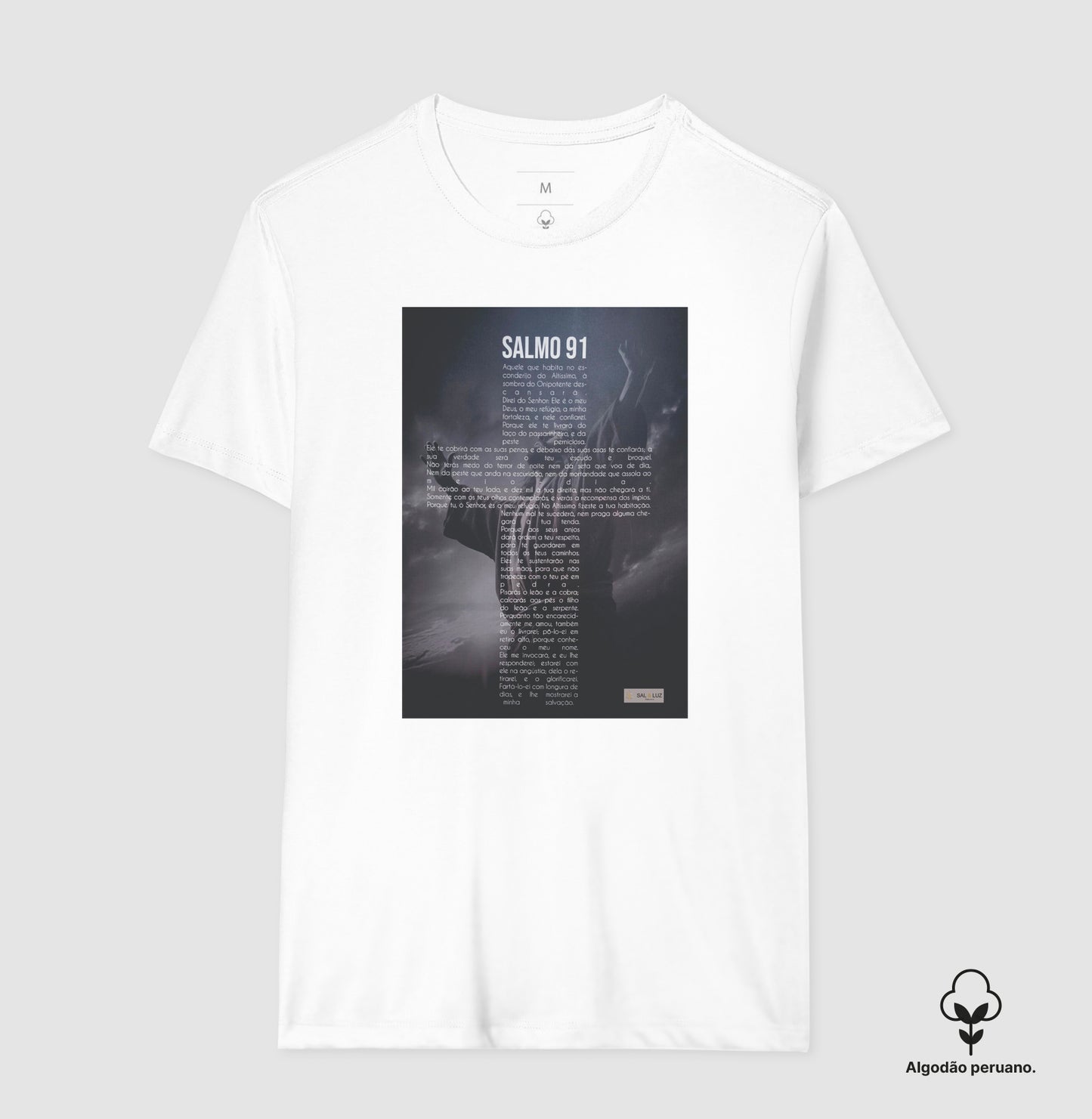 Camiseta Algodão Premium "Salmos Nine One"