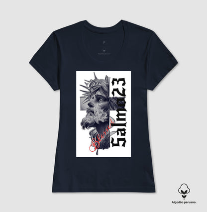 Camiseta Algodão Peruano Salmo 23
